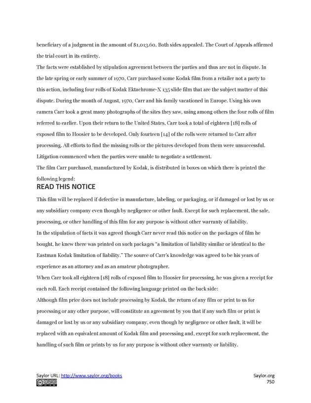 Business Law and the Legal Environment - Page 750